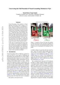 Uncovering the Full Potential of Visual Grounding Methods in VQA