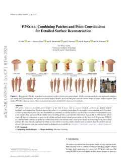 PPSURF: Combining Patches and Point Convolutions for Detailed Surface
  Reconstruction