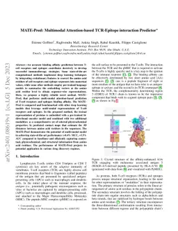 MATE-Pred: Multimodal Attention-based TCR-Epitope interaction Predictor
