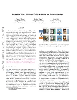 Revealing Vulnerabilities in Stable Diffusion via Targeted Attacks