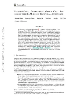 HuixiangDou: Overcoming Group Chat Scenarios with LLM-based Technical
  Assistance