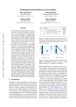 Predicting Evoked Emotions in Conversations