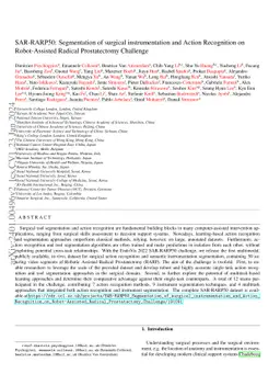 SAR-RARP50: Segmentation of surgical instrumentation and Action
  Recognition on Robot-Assisted Radical Prostatectomy Challenge
