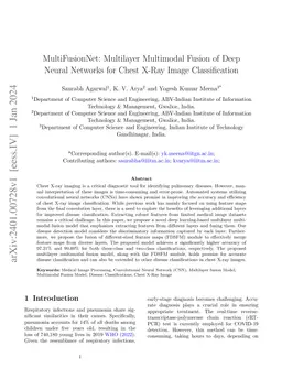 MultiFusionNet: Multilayer Multimodal Fusion of Deep Neural Networks for
  Chest X-Ray Image Classification