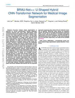 BRAU-Net++: U-Shaped Hybrid CNN-Transformer Network for Medical Image
  Segmentation