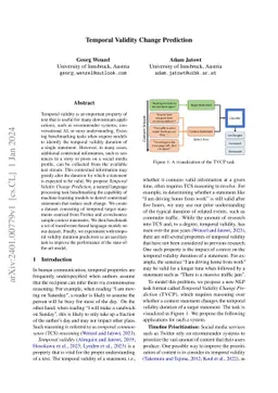 Temporal Validity Change Prediction