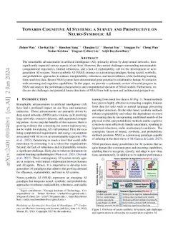 Towards Cognitive AI Systems: a Survey and Prospective on Neuro-Symbolic
  AI