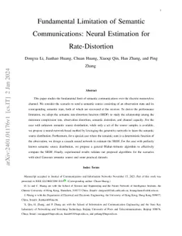 Fundamental Limitation of Semantic Communications: Neural Estimation for
  Rate-Distortion