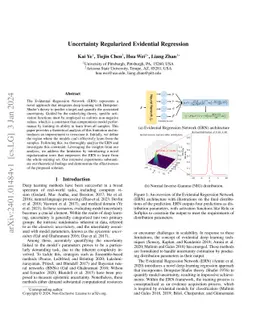 Uncertainty Regularized Evidential Regression