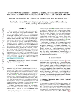 S3Net: Innovating Stereo Matching and Semantic Segmentation with a
  Single-Branch Semantic Stereo Network in Satellite Epipolar Imagery
