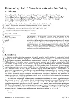 Understanding LLMs: A Comprehensive Overview from Training to Inference