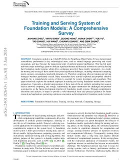 Training and Serving System of Foundation Models: A Comprehensive Survey