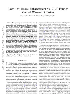 Low-light Image Enhancement via CLIP-Fourier Guided Wavelet Diffusion