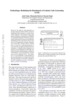 PythonSaga: Redefining the Benchmark to Evaluate Code Generating LLMs