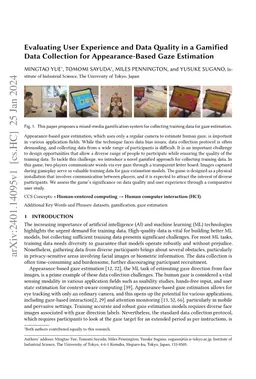 Evaluating User Experience and Data Quality in a Gamified Data
  Collection for Appearance-Based Gaze Estimation