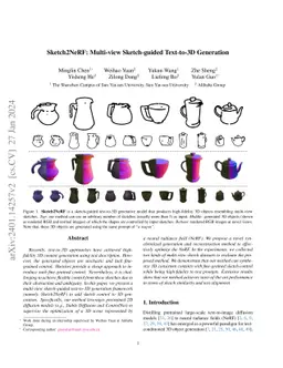 Sketch2NeRF: Multi-view Sketch-guided Text-to-3D Generation