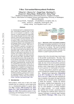 T-Rex: Text-assisted Retrosynthesis Prediction
