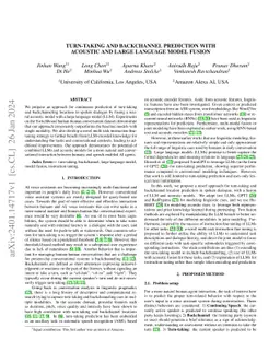 Turn-taking and Backchannel Prediction with Acoustic and Large Language
  Model Fusion