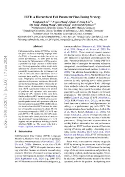 HiFT: A Hierarchical Full Parameter Fine-Tuning Strategy