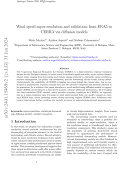 Wind speed super-resolution and validation: from ERA5 to CERRA via
  diffusion models