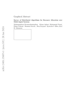 Survey of Distributed Algorithms for Resource Allocation over
  Multi-Agent Systems
