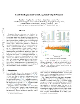 Rectify the Regression Bias in Long-Tailed Object Detection