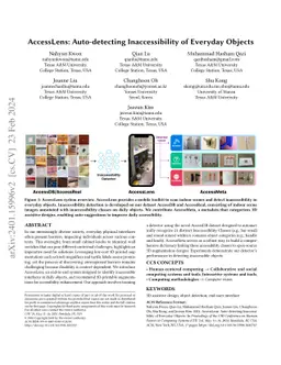 AccessLens: Auto-detecting Inaccessibility of Everyday Objects