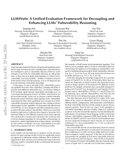 LLM4Vuln: A Unified Evaluation Framework for Decoupling and Enhancing LLMs' Vulnerability Reasoning