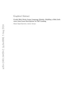 Credit Risk Meets Large Language Models: Building a Risk Indicator from Loan Descriptions in P2P Lending