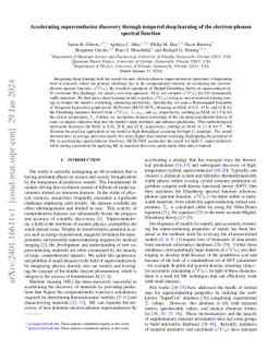 Accelerating superconductor discovery through tempered deep learning of
  the electron-phonon spectral function