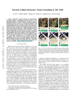 Towards Unified Interactive Visual Grounding in The Wild