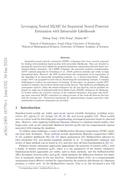 Leveraging Nested MLMC for Sequential Neural Posterior Estimation with Intractable Likelihoods