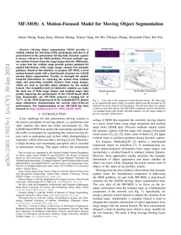 MF-MOS: A Motion-Focused Model for Moving Object Segmentation