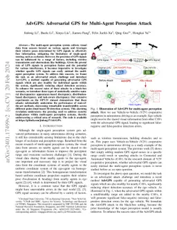 AdvGPS: Adversarial GPS for Multi-Agent Perception Attack