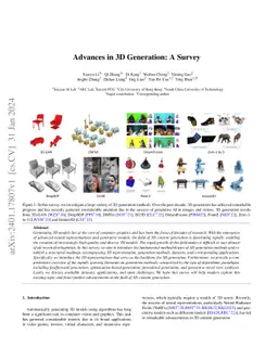 Advances in 3D Generation: A Survey