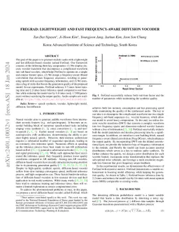 FreGrad: Lightweight and Fast Frequency-aware Diffusion Vocoder