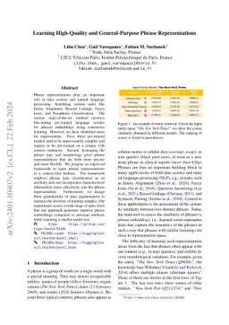 Learning High-Quality and General-Purpose Phrase Representations