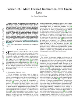 Focaler-IoU: More Focused Intersection over Union Loss