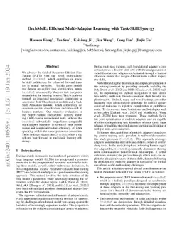 OrchMoE: Efficient Multi-Adapter Learning with Task-Skill Synergy