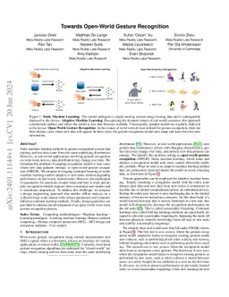 Towards Open-World Gesture Recognition