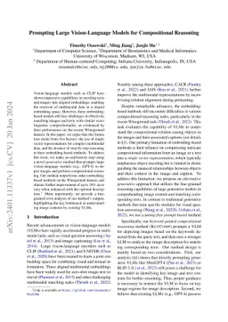 Prompting Large Vision-Language Models for Compositional Reasoning