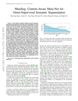 MetaSeg: Content-Aware Meta-Net for Omni-Supervised Semantic
  Segmentation