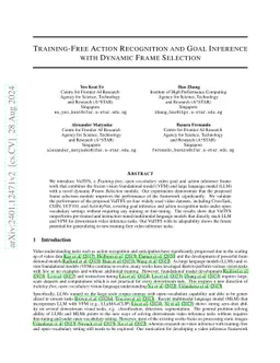 Zero Shot Open-ended Video Inference