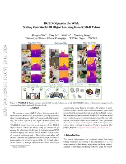 RGBD Objects in the Wild: Scaling Real-World 3D Object Learning from
  RGB-D Videos