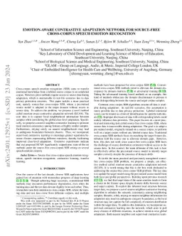 Emotion-Aware Contrastive Adaptation Network for Source-Free
  Cross-Corpus Speech Emotion Recognition
