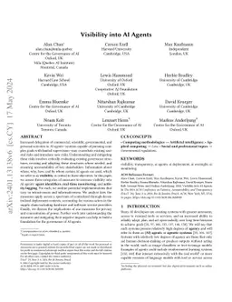 Visibility into AI Agents