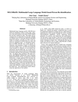 MLLMReID: Multimodal Large Language Model-based Person Re-identification