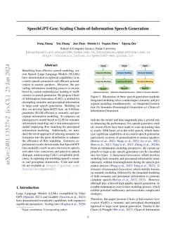 SpeechGPT-Gen: Scaling Chain-of-Information Speech Generation