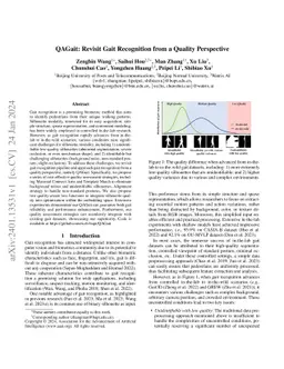 QAGait: Revisit Gait Recognition from a Quality Perspective
