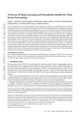 A Survey of Deep Learning and Foundation Models for Time Series
  Forecasting